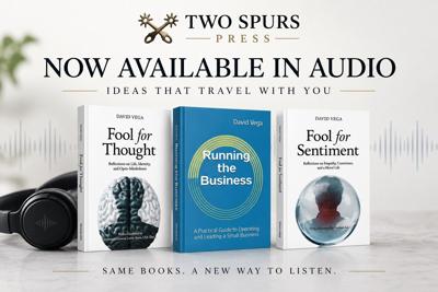 Two Spurs Press Releases Audiobook Editions of Three David Vega Titles