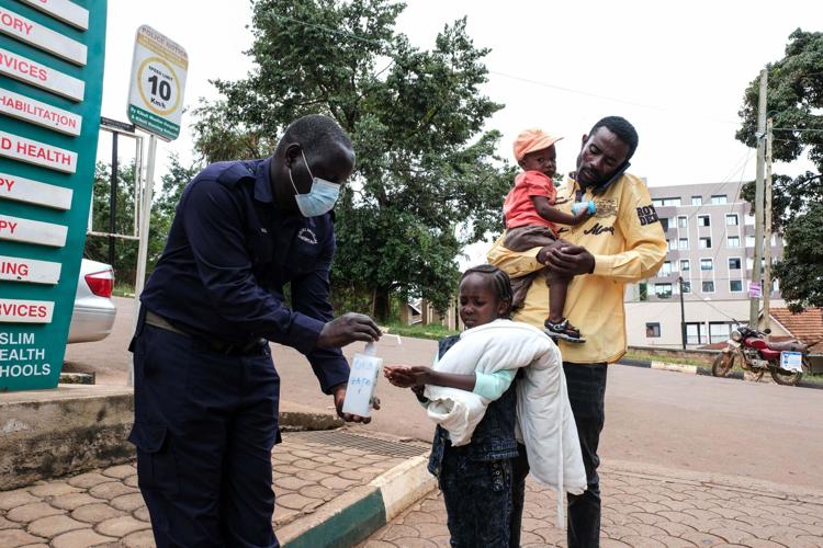 Photos from Congo and Uganda as WHO declare health emergency over Ebola