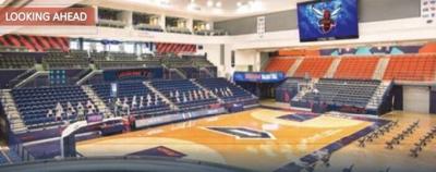 Rendering of a proposed Convocation Center on the Delaware State University campus