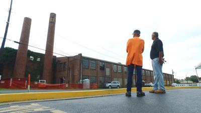 Smokestacks Restoration Underway in Cambridge