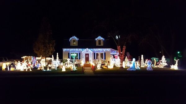 The Herrings outside lights Delmar DE