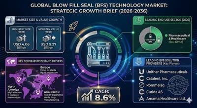 France Blow Fill Seal Technology Market Driven by Biologics Demand, Led by Unither Pharmaceuticals, Catalent, Rommelag