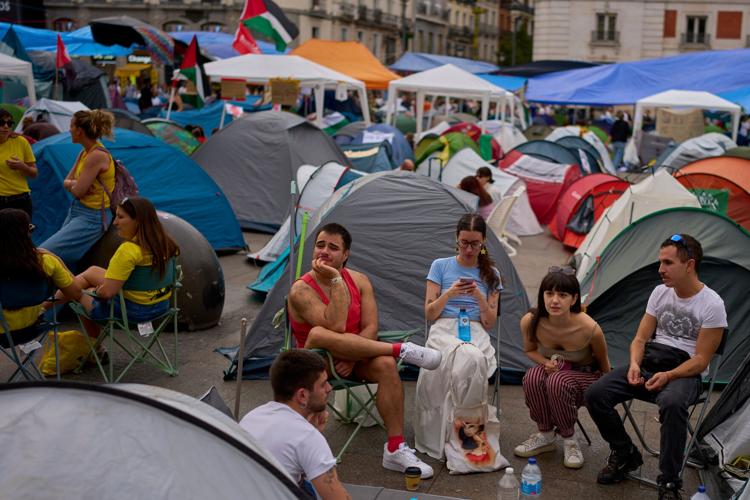 Spain Housing Protest