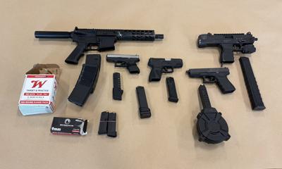 weapons seized