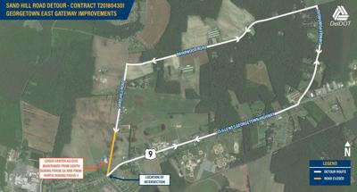 DelDOT Announces More Road Closures in Georgetown, Due to a Roundabout Construction