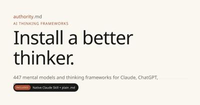 “Be Helpful, Thoughtful, Balanced” Is Killing Strategic Thinking. This AI Marketplace Has Built The Opposite.