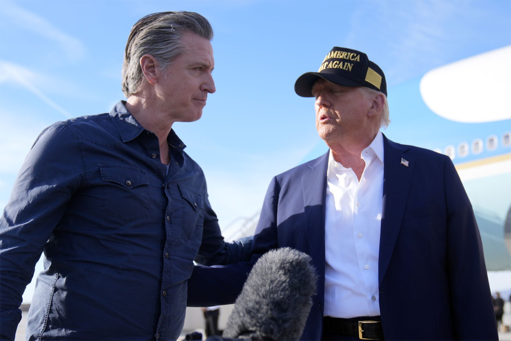 Trump Newsom