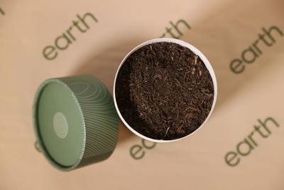 Soil Container from "Earth Funeral"
