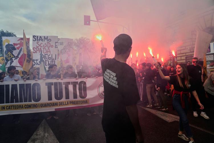 Italy Protest
