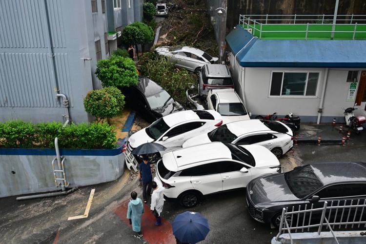 South Korea Extreme Weather Heavy Rain