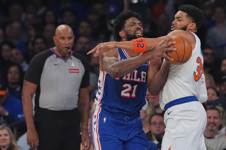76ers Knicks Basketball