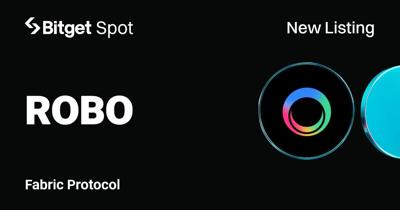Bitget Lists Fabric Protocol (ROBO) for Spot Trading