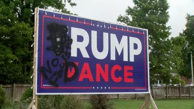 Trump Sign on Dover rd