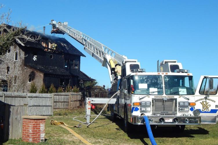 House Fire in Dewey Beach