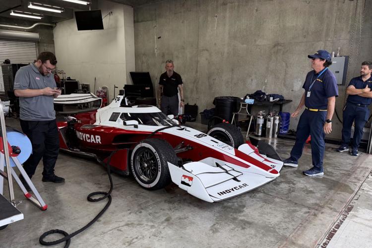 IndyCar New Car Test Auto Racing