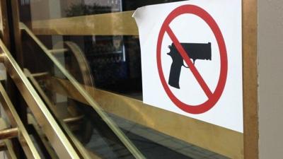 Controversial Signs Draw Attention at Shopping Mall in Salisbury
