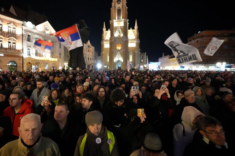 Serbia Protest