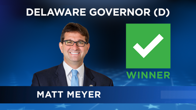 Matt Meyer wins Delaware Gubernatorial Democratic Primary