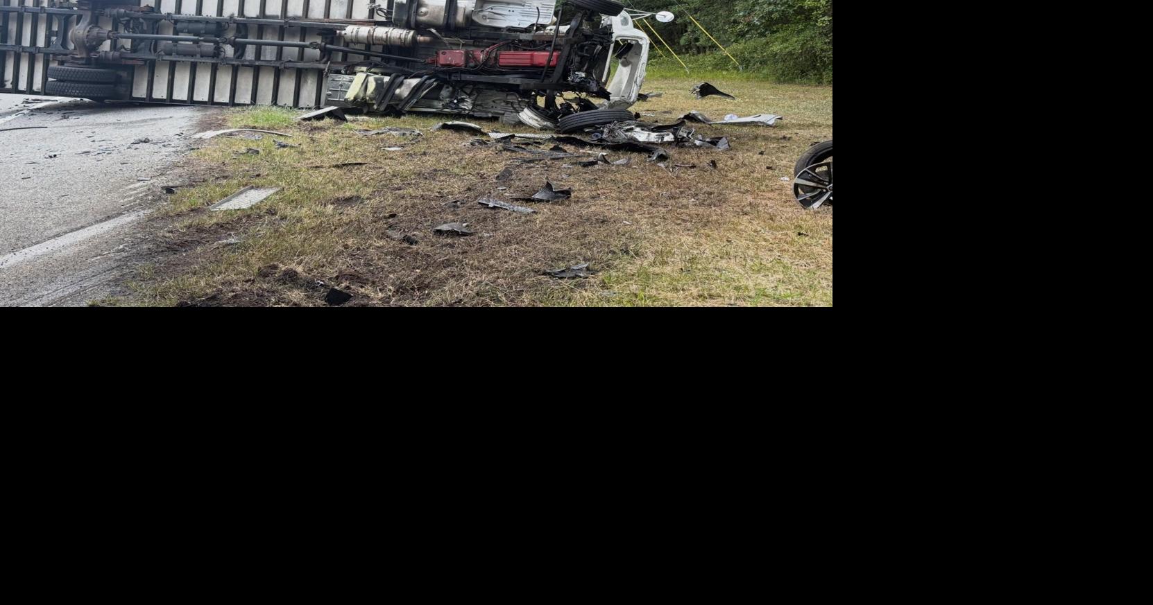 UPDATE: Overturned truck closes portion of Snow Hill Road south of Salisbury