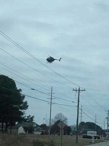 Talbot Helicopter Power Lines