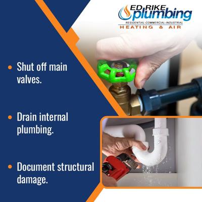 Homeowner Resource on Plumbing Emergencies from Ed Rike Plumbing Heating & Air