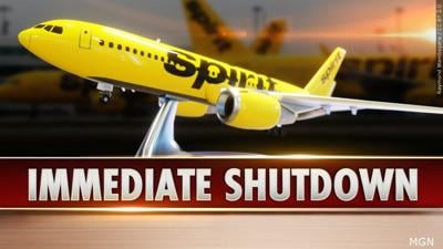 Spirit Airlines shutdown