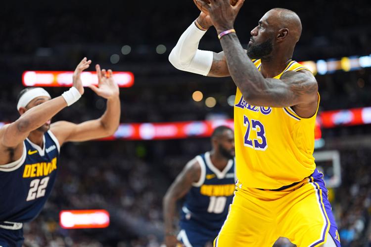 Lakers Nuggets Basketball