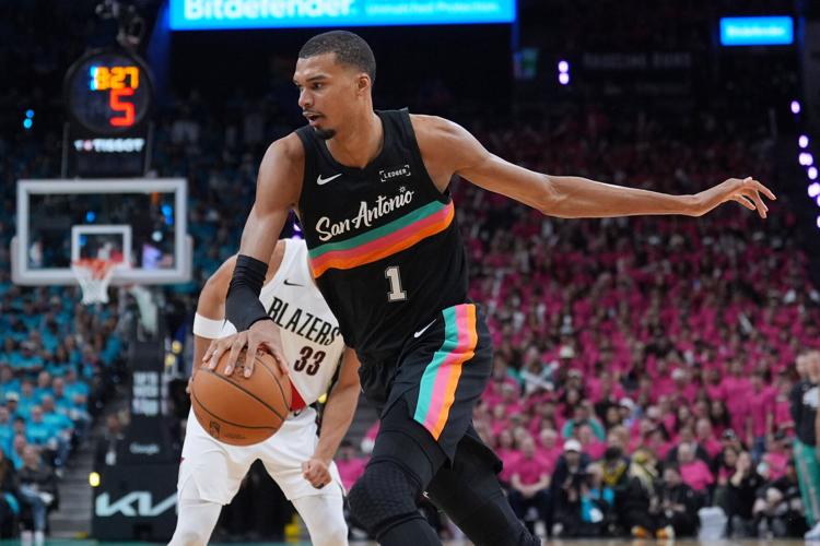 Trail Blazers Spurs Basketball