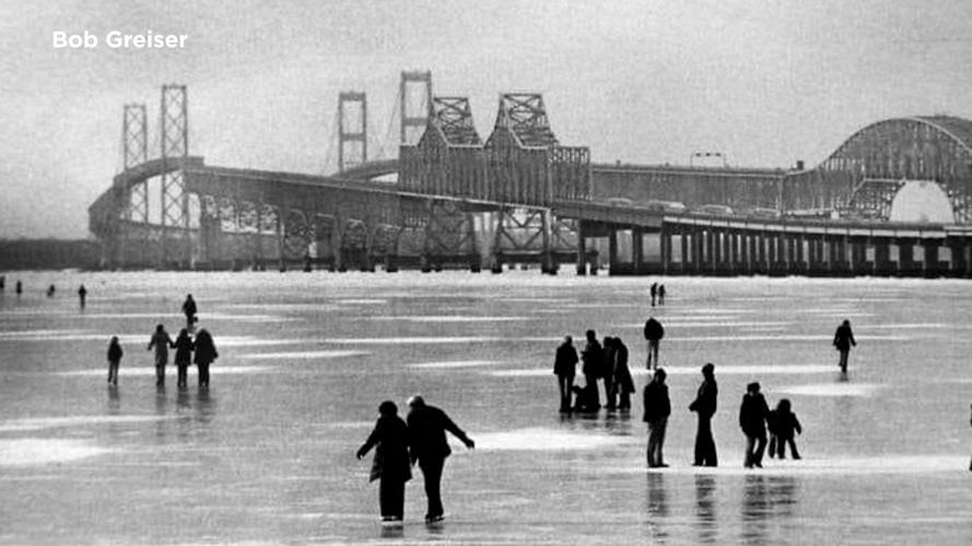 Ice Skating on the Bay