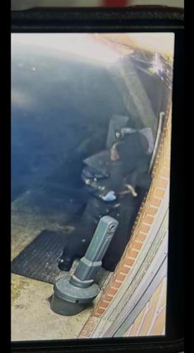 Surveillance video of the suspect accused of breaking into B&J Market in Salisbury the evening of 9/26.
