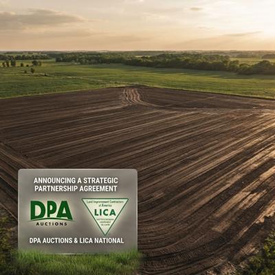 DPA Auctions and National LICA Launch Nationwide Partnership for Land Improvement Contractors