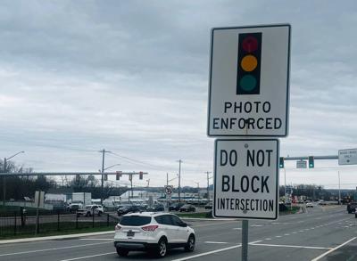 Traffic cameras photo enforced