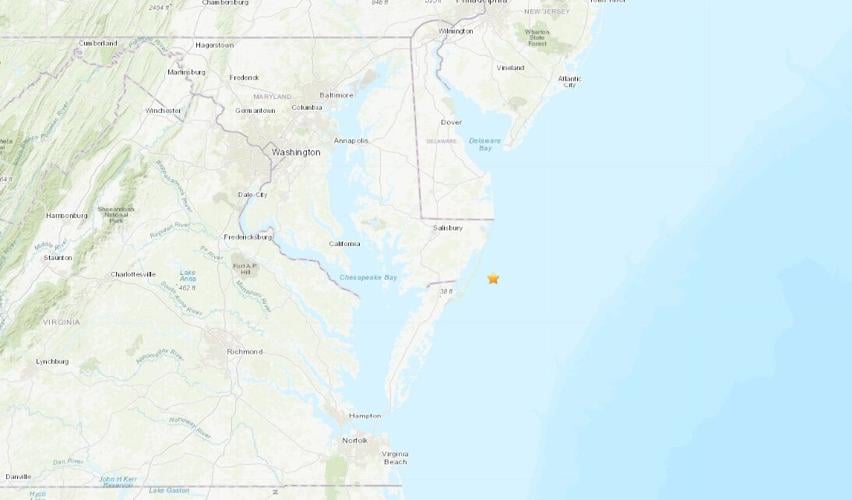 Assateague Earthquake
