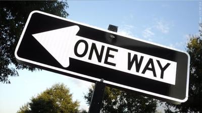One Way Sign