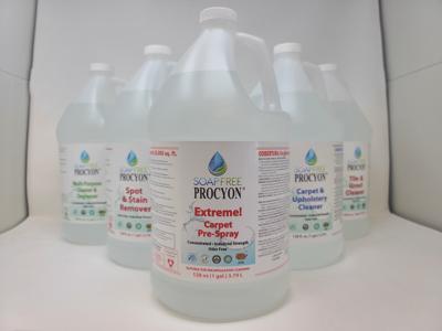 Soap Free Procyon® Earns CRI Seal of Approval for Extreme! Carpet Pre-Spray® and Carpet & Upholstery Cleaner®