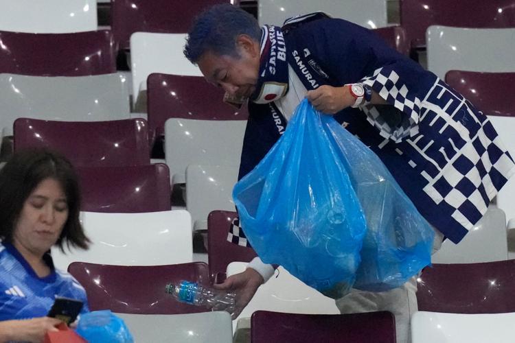 WCup Japan Cleans Up Soccer