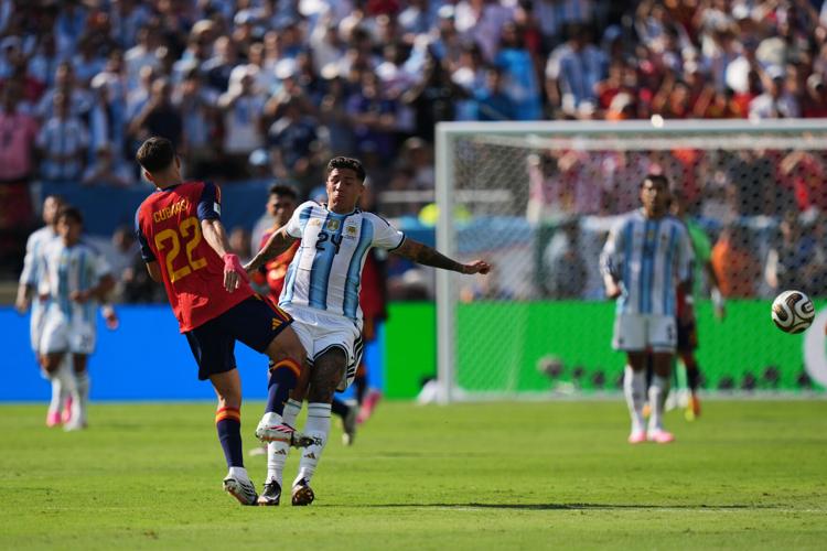 Argentina Spain WCup Soccer