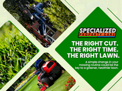 New Lawn Mowing Service Options Introduced by Specialized Property Care