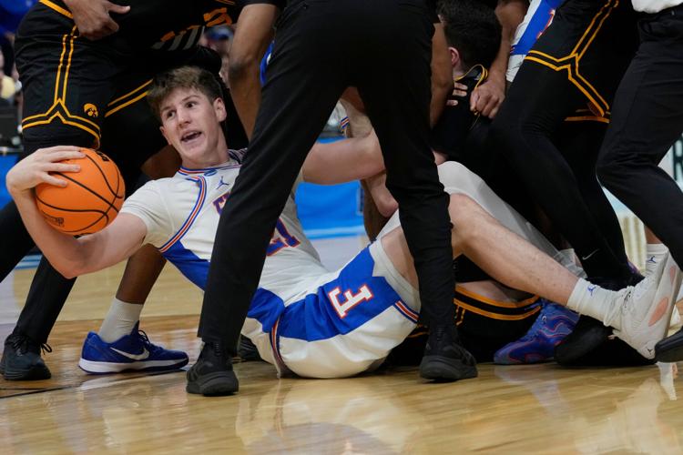 NCAA Iowa Florida Basketball