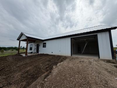 Texas Couple Turns Hand-Drawn Plan Into Custom Farmersville Barndominium Within Their Set Budget