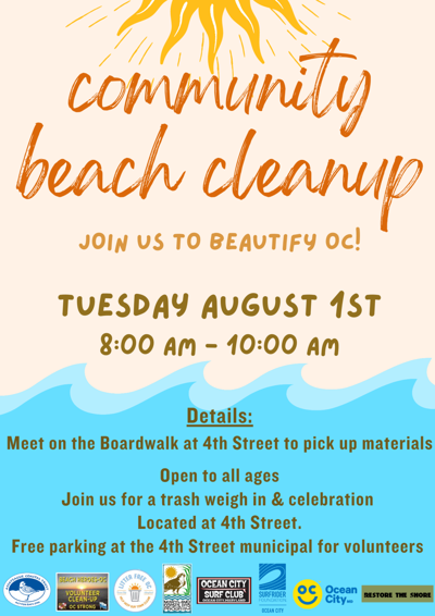 beach cleanup flyer - 1