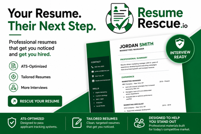 ResumeRescue.io Launches AI-Powered Resume Toolkit for Job Seekers