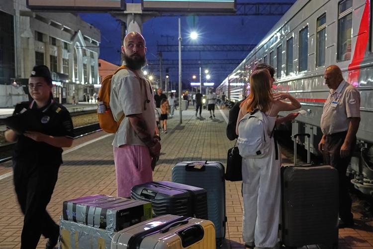 Russia Fearful and Fleeing