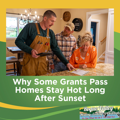 Why Some Grants Pass Homes Stay Hot Long After Sunset
