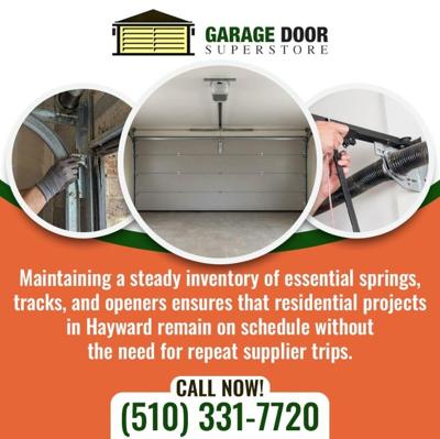 Hayward Garage Door Supply Store Expands Bulk Inventory Access