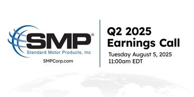 Standard Motor Products, Inc. Announces Second Quarter 2025 Earnings Conference Call