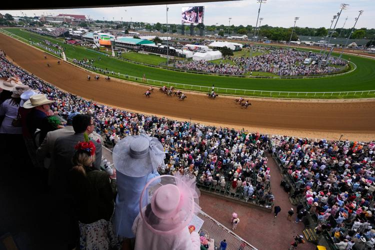 APTOPIX Kentucky Derby Horse Racing