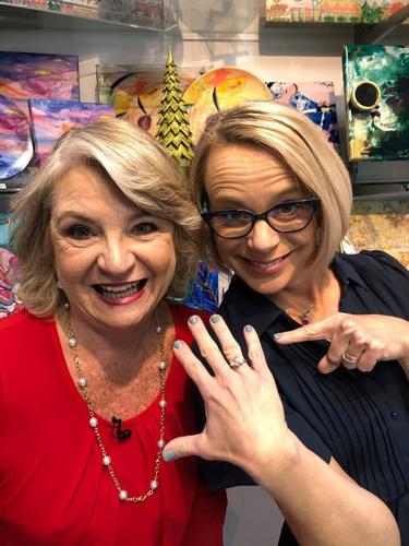 Lisa and Susan Purnell at Kuhn’s Jewelers in Salisbury