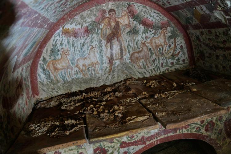 Turkey Tomb Fresco
