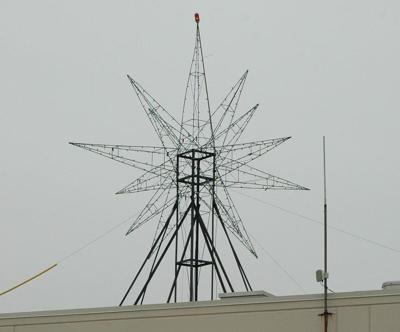 TidalHealth Peninsula Regional Lights Holiday Star in Memory of Fallen Md. Trooper